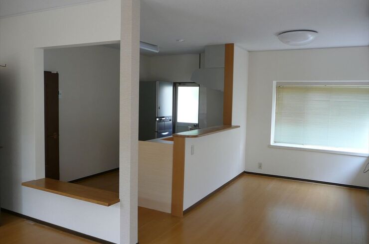 居間　台所　食堂　リフォーム工事