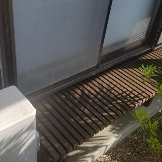アルミ濡れ縁